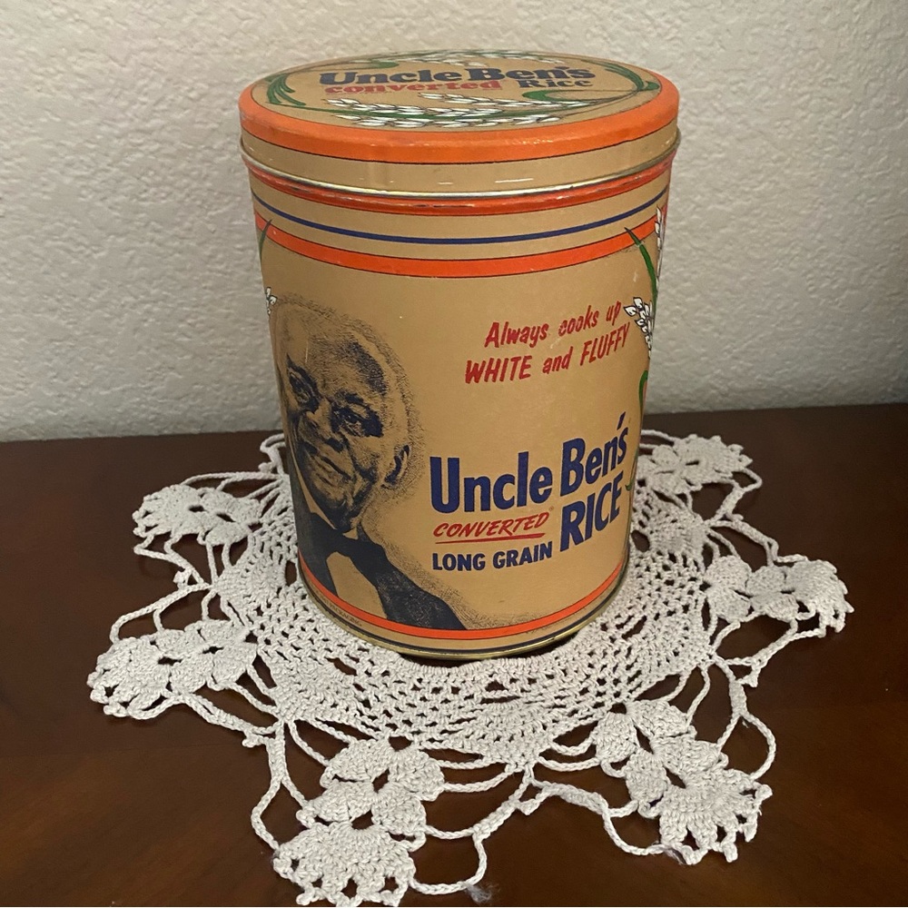 Uncle Ben’s Vintage Converted Rice Tin 1985